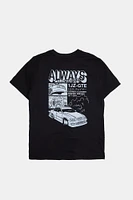 Arsenic Mens Always Sideways T-Shirt - Black /