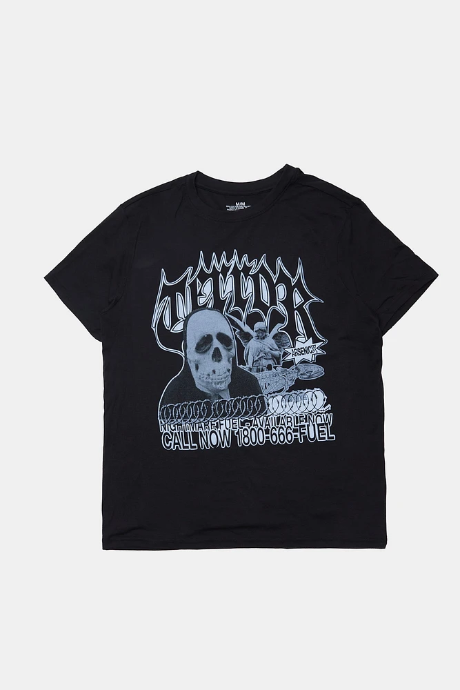 Arsenic Mens Terror T-Shirt - Black /