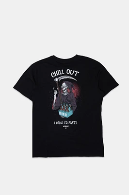 Arsenic Mens Chill Out Graphic T-Shirt - /