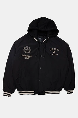 Zoo York Mens Nylon Varsity Jacket - /