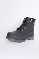 Arsenic Mens Faux Fur-Lined Hiker Boot - /