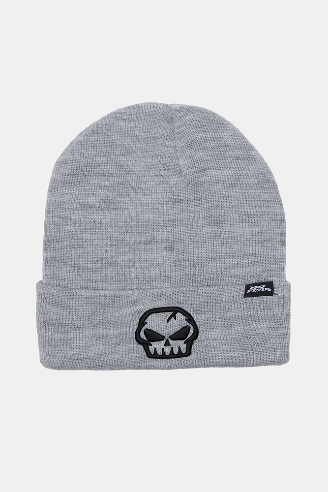 No Fear Mens Embroidered Foldup Beanie - / O/S