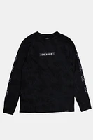 Zoo York Mens Box Logo Tie-Dye Long Sleeve - /