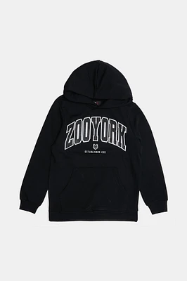 Zoo York Youth Varsity Puff Logo Hoodie - /