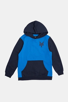 Zoo York Youth Logo Colour Block Hoodie - /