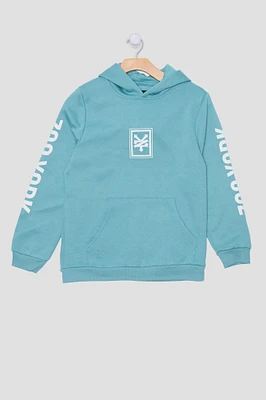 Zoo York Youth Classic Logo Hoodie - Turquoise /