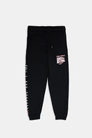 Zoo York Youth Haul Graphic Sweatpant - Black /