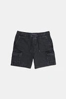Arsenic Youth Denim Cargo Shorts - /