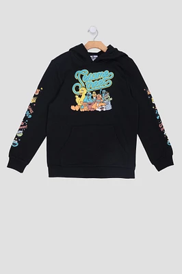 Youth Sesame Street Hoodie - Black /