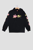 Youth SpongeBob & Patrick Hoodie - Black /