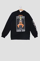 Youth Naruto Ramen Shop Hoodie - Black /