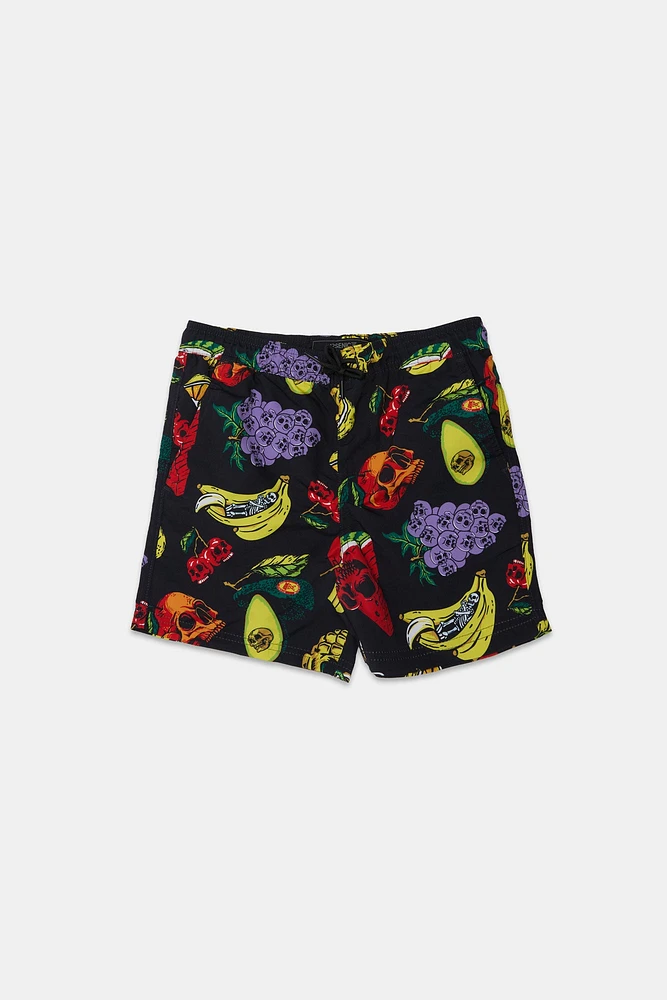 Arsenic Youth 5" Graphic Beach Shorts - /