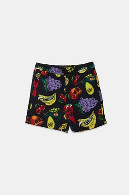 Arsenic Youth 5" Graphic Beach Shorts - /