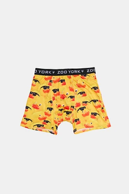 Zoo York Youth Cool Rubber Ducky Boxer Brief - Yellow /