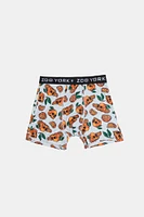 Zoo York Youth Orange Skulls Boxer Brief - Multi /