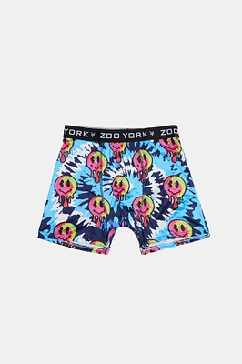 Zoo York Youth Tie-Dye Smiley Boxer Brief - Multi /