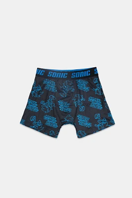 Youth Sonic the Hedgehog Allover Print Boxer Brief - Multi /