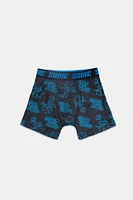 Youth Sonic the Hedgehog Allover Print Boxer Brief - Multi /