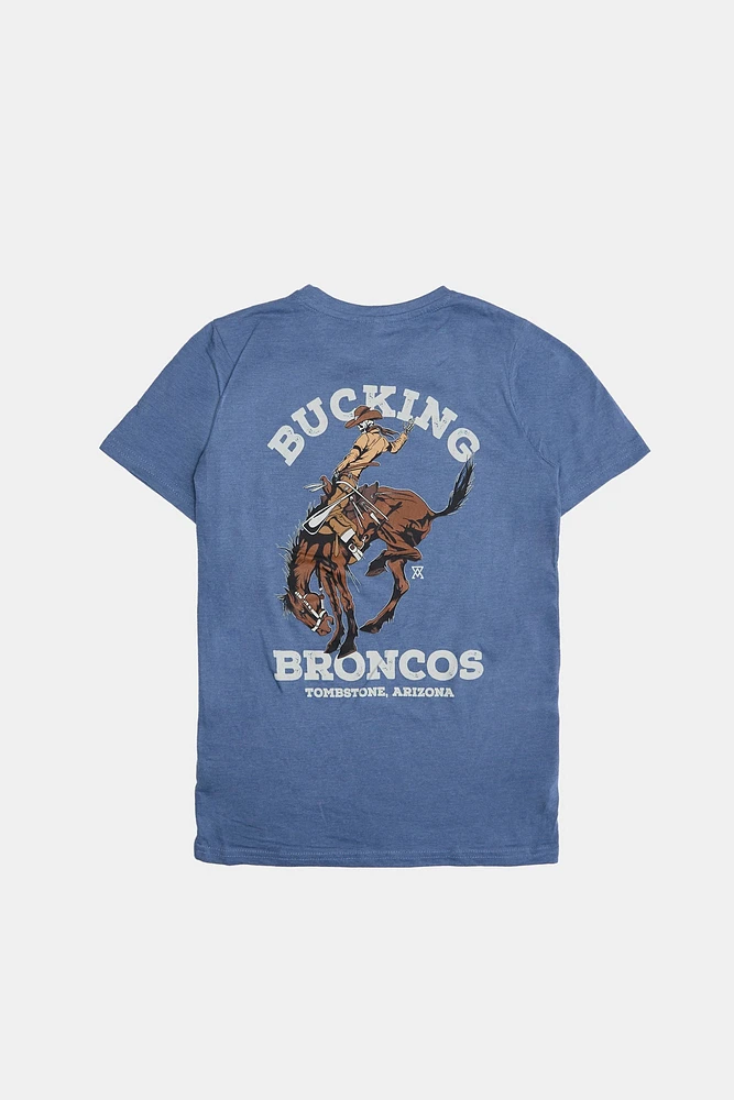 Arsenic Youth Bucking Broncos T-Shirt - /