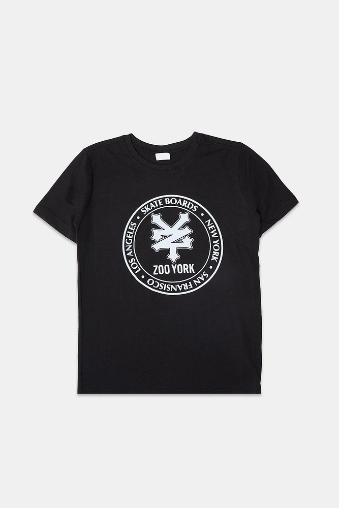 Zoo York Youth Circle Logo T-Shirt - /