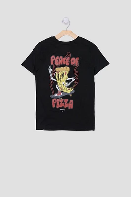 Arsenic Youth Peace Of Pizza T-Shirt - /