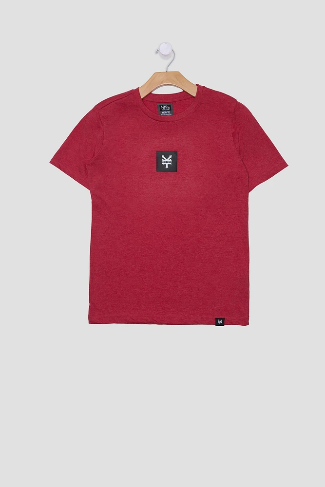 Zoo York Youth Box Logo T-Shirt - Red /