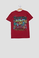 Zoo York Youth State of Mind T-Shirt - Red /