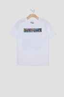 Zoo York Youth Graffiti Box T-Shirt - White /