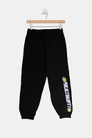 Youth Rick And Morty Sweatpant - Black /