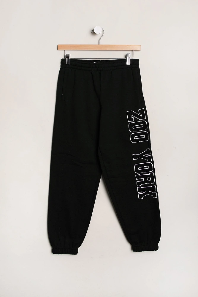 Zoo York Youth Chenille Logo Sweatpant - /