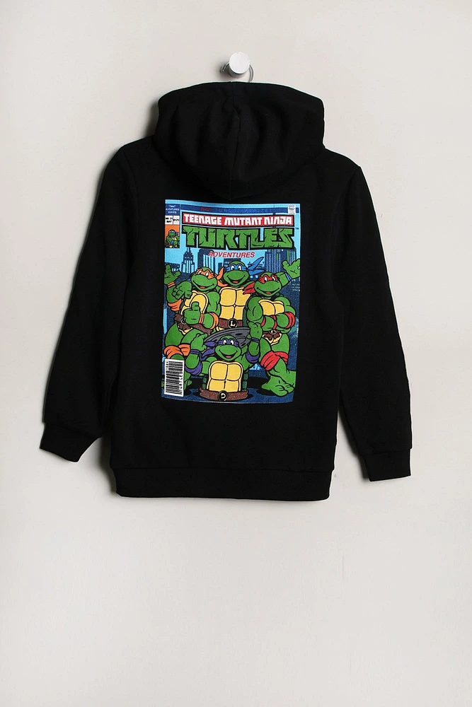 Youth Teenage Mutant Ninja Turtles Hoodie - Black /