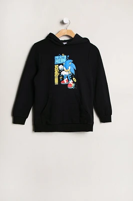 Youth Sonic Outta Here Hoodie - Black /