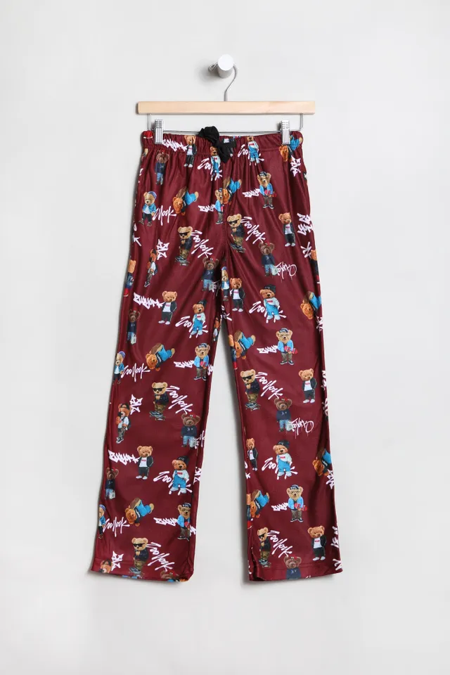 Zoo York Mens Plaid Printed Pajama Bottoms – West49