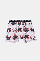 Zoo York Youth Santa Claus Boxer Brief - White /