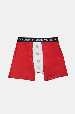 Zoo York Youth Santa Suit Boxer Brief - Red /