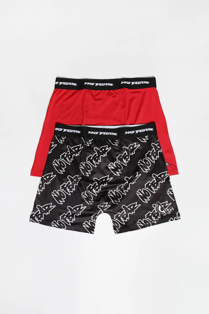 No Fear Youth Logo Print Boxer Brief – West49