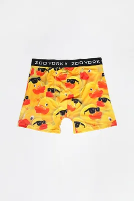 Zoo York Youth Rubber Duckies Boxer Brief - Yellow /