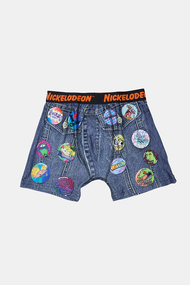 Youth Nickelodeon Rugrats Boxer Brief - Black /