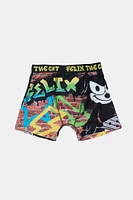 Youth Felix The Cat Graffiti Boxer Brief - Assorted /