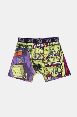 Youth SpongeBob SquarePants Boxer Brief - Yellow /