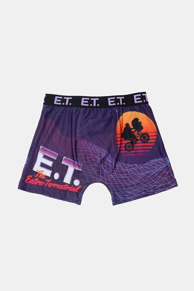 Youth E.T. Boxer Brief - Purple /