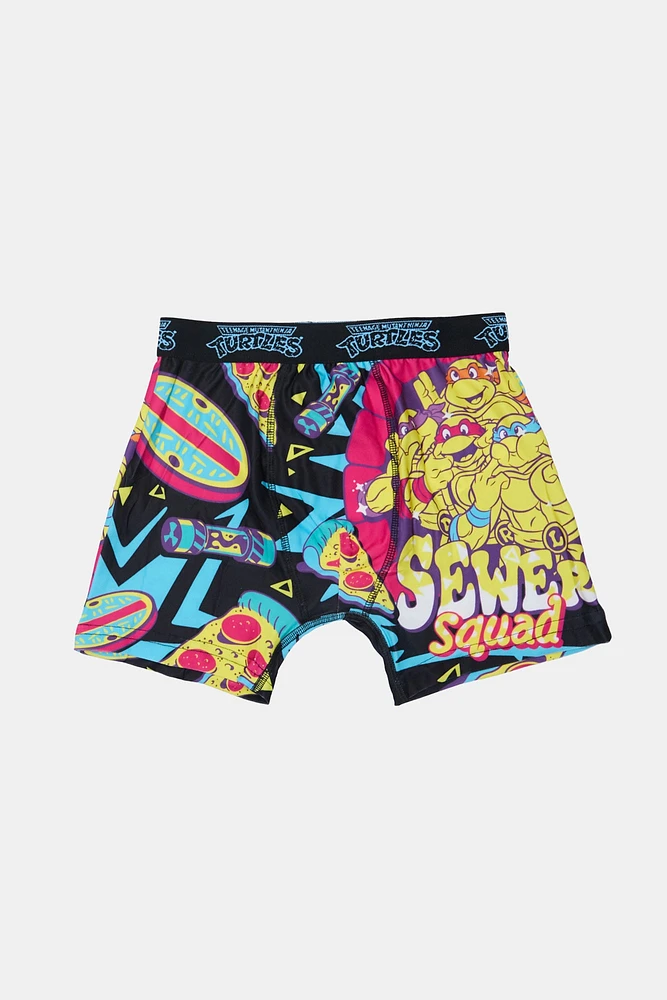 Youth Teenage Mutant Ninja Turtles Boxer Brief - Multi /