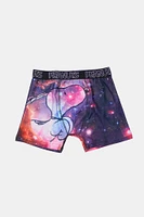 Youth Peanuts Snoopy Galaxy Boxer Brief - Pink /