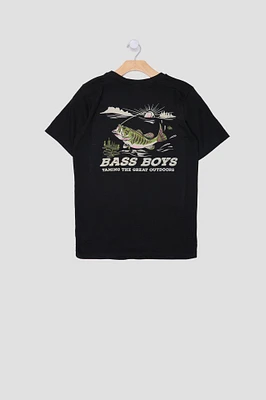 Youth Bass Boys Graphic T-Shirt - /