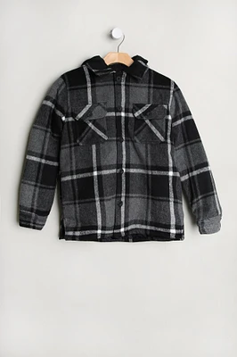 West49 Youth Lined Flannel Shacket