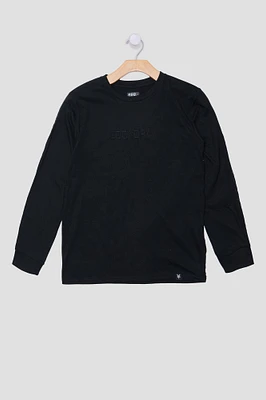 Zoo York Youth Tonal Embroidered Long Sleeve - /