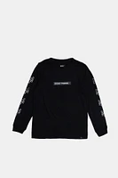 Zoo York Youth Box Logo Tie-Dye Long Sleeve - /