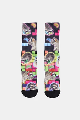 Zoo York Youth Printed Crew Socks - / O/S