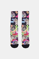 Zoo York Youth Printed Crew Socks - / O/S