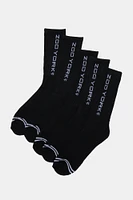 Zoo York Youth 5-Pack Athletic Crew Socks - / O/S